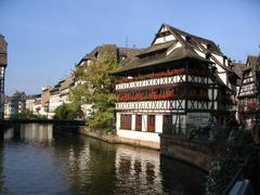 panoramic view of Strasbourg, France