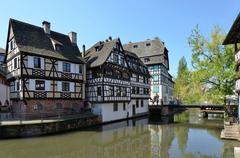 View of the Pont du Faisan in Petite France, Strasbourg