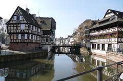 Historic Maison des Tanneurs building in Strasbourg