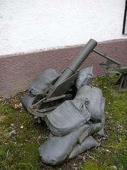 Austro-Hungarian 90mm Mod. 17 trench mortar at Alpini Museum in Trento