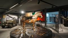 Inside view of the museum showcasing artifacts and exhibits