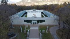 Aerial view of Museo Nazionale Storico degli Alpini