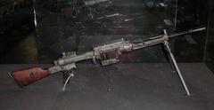 Breda Mod. 30 machine gun on display