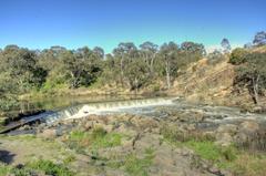 Dights Falls in Melbourne, Australia