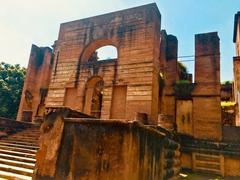 Dilkusha side buildings, ASI monument in Lucknow