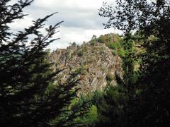 Scenic view of Lautenfelsen from Heilwiesen-Elsbethütte trail, Lautenbach, Gernsbach