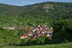 Gernsbach Lautenbach with Lautenfelsen nature reserve