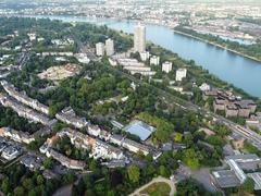 Aerial view of Cologne Zoo