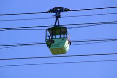 Gondola of the Cologne Cable Car used for advertising the Cologne Zoo