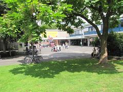 Entrance building of Cologne Zoo