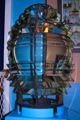 Fresnel lens at the Dossin Great Lakes Museum, Belle Isle, Detroit