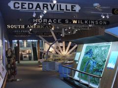 Interior of the Dossin Great Lakes Museum