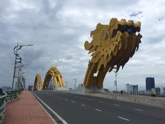 Dragon Bridge in Da Nang, Vietnam