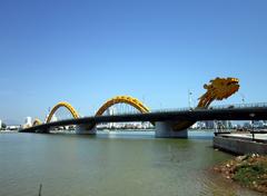 Dragon Bridge in Da Nang, Vietnam