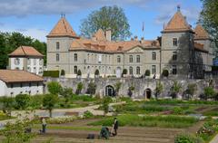 Castle of Prangins near Lake Geneva