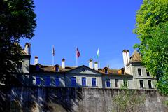 Château de Prangins in Vaud, Switzerland