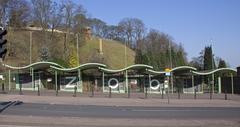 Entrance to Dudley Zoo in West Midlands, England