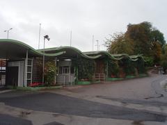 Inside the main gates at Dudley Zoo