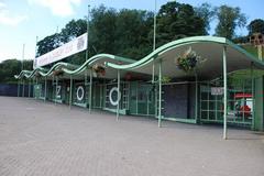 Entrance to Dudley Zoo, West Midlands, England