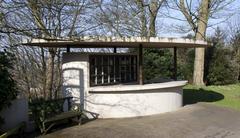 The kiosk at Dudley Zoo in West Midlands, England