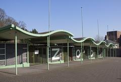 entrance to Dudley Zoo in West Midlands, England