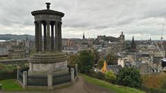 Dugald Stewart Monument in Edinburgh