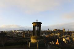 Calton Hill in Edinburgh, Scotland