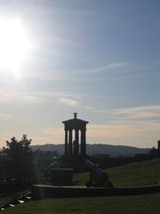 Panoramic view from Calton Hill in Edinburgh