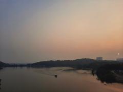 Sunset at Durgam Cheruvu