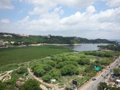 Durgam Cheruvu, a landmark lake in Hyderabad