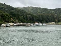 Ayala Cove Ferry Terminal on Angel Island in the San Francisco Bay