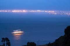 coast of Angel Island with clear blue water