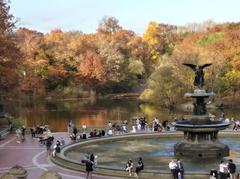 Bethesda Terrace and Fountain in Central Park, November 2020