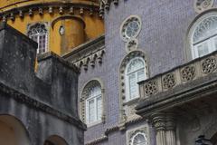 Lisbon cityscape with historic buildings and São Jorge Castle