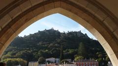 View of Castelo dos Mouros from National Palace