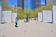 World War II East Coast Memorial in The Battery, New York City