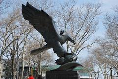 Battery Park Smarak monument in NY