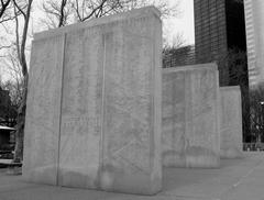 World War 2 Memorial in Battery Park, New York