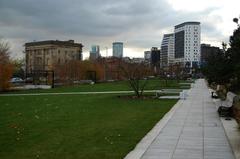 Eastside City Park in Birmingham, England