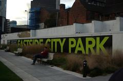 Eastside City Park in Birmingham, England