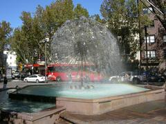 Fontana di El Alamein in central Rome, Italy