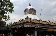 View of Kalighat Kali temple