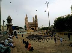 Panoramic view of Hyderabad city