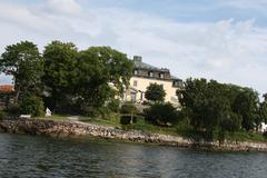 view of Stockholm cityscape with waterfront and historic buildings