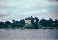 View of Stockholm's inner city with Waldemarsudde, Djurgården