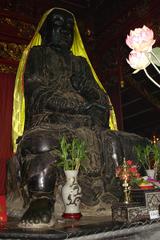 God of the North Tran Vo statue in Quan Thanh temple in Hanoi