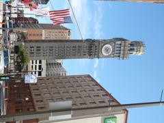 Baltimore cityscape at the end of July 2012