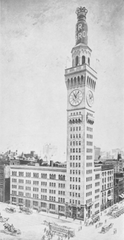 Bromo-Seltzer Tower in 1920