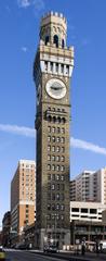 Emerson Bromo-Seltzer Tower in Baltimore from Eutaw Street