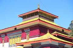 Enchey Monastery in Gangtok, Sikkim